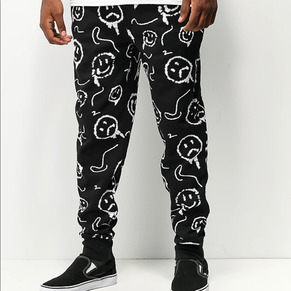 Smiley Face sweat pants